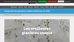 Les meilleures glacières souples - Avis 2024